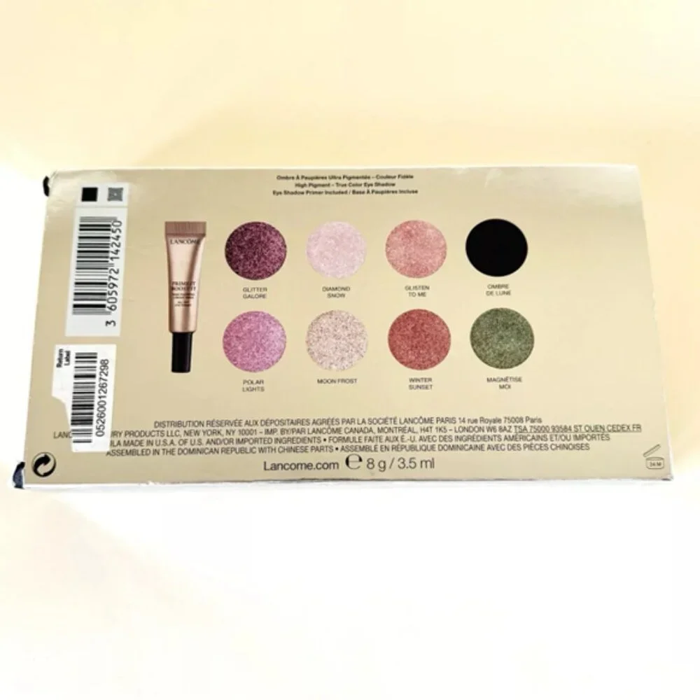 LANCOME Color Design Eye Shadow Palette Holiday Edition 2019 Eyeshadow Primer